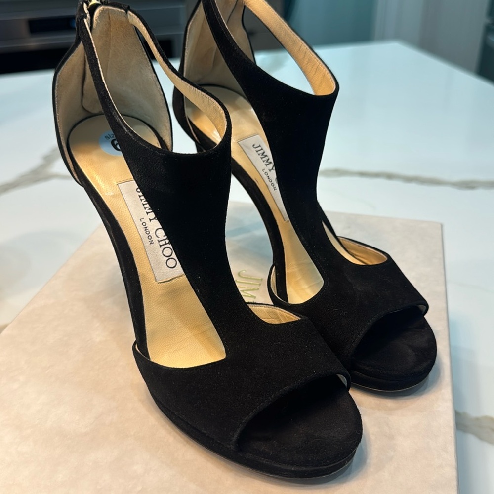 Jimmy Choo, LANA Sweet, black heel size 36